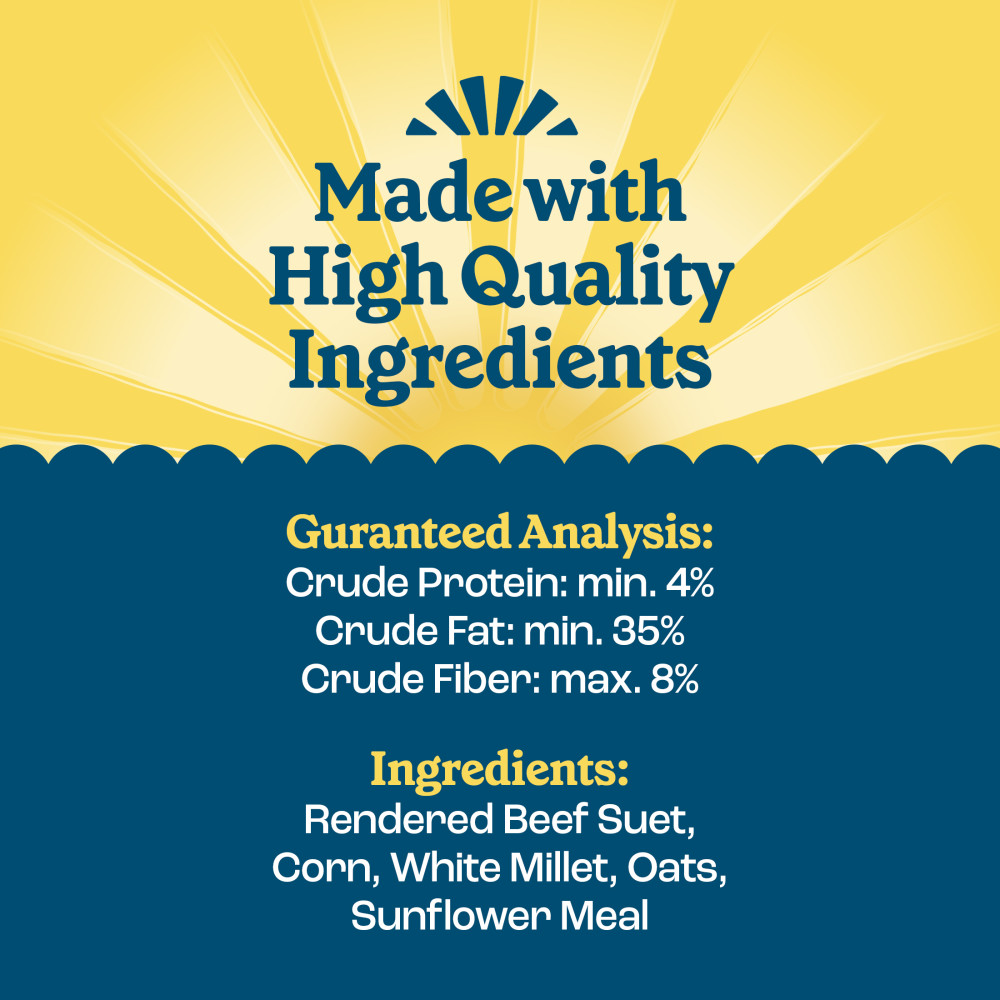 Pennington Feeding Frenzy High Energy Suet Cake 11.75 oz