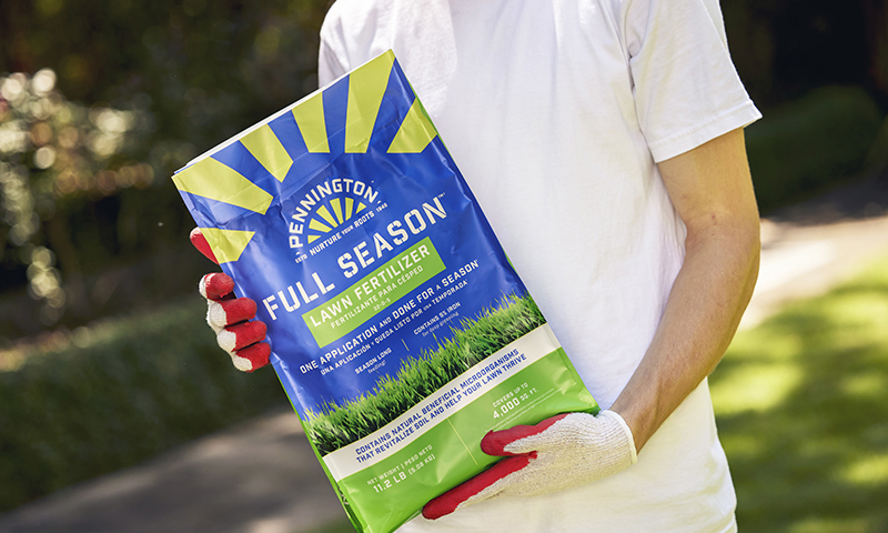 With one application, you can feed your lawn all season and improve your soil.