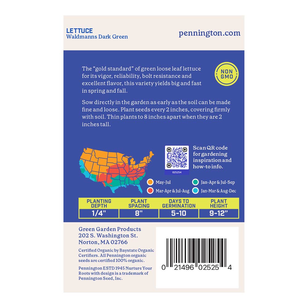 Pennington_5785_ORG_Lettuce_WaldmannsDarkGreen_back