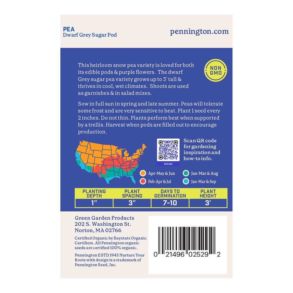 Pennington_8268_ORG_Pea_DwarfGreySugarPod_back