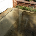 Power Washing a Driveway in Germantown