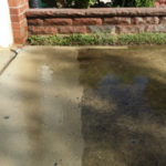 Power Washing a Driveway in Germantown