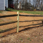 After Fence Repair in Ijamsville